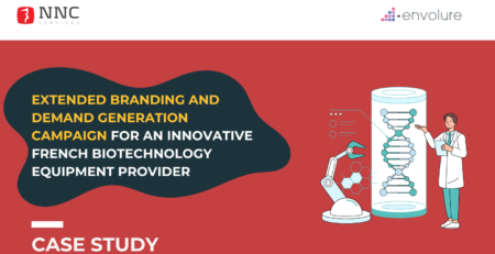 EXTENDED BRANDING AND DEMAND GENERATION CAMPAIGN FOR AN INNOVATIVE FRENCH BIOTECHNOLOGY EQUIPMENT PROVIDER